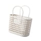 thumbnail image 4 of Organizador de canasta de ducha Organizador multifunción de ducha de desagüe hueco Tote Almacenamiento para el baño Beach Gym Apartment Beige pequeño, 4 of 8