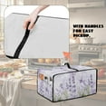 thumbnail image 5 of Renewold Toaster Oven Cover Stain-Resistant Air Fryer Smart Oven Protector with Storage Pockets Easy Clean Kitchen Appliance Accessories, 18.5 x 14.5 x 9 Inches, Horse Brown, 5 of 7