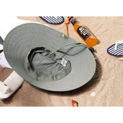 Sun Protection Zone Unisex Lightweight Adjustable Outdoor Booney Hat 100 SPF, UPF 50
