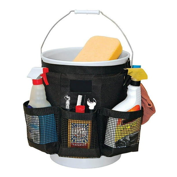 Car Wash Bucket Tool Organizer Fishing Bucket Bag Clean Supplier Storage Bag  Wash Organizer Car Wash Supplies 