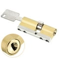 thumbnail image 4 of Uxcell 32.5/42.5 (75mm Overall) European Double Lock Cylinder with 8 Keys, 4 of 6