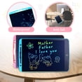 thumbnail image 3 of Kids Graffiti Sketchpad Toys 8.5 Inch LCD Writing Tablet Children's Magic Slate Drawing Blackboard Screen Educational Kids Gift (8.5-C-Pink), 3 of 7