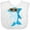 AA-White, variant on Inktastic Cute Shark, Cool Shark, Shark with Sunglasses Boys or Girls Baby Bib