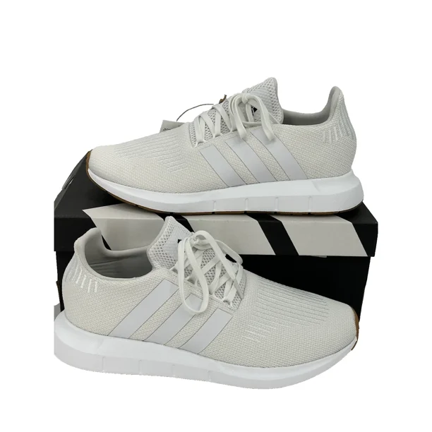 Ad-id-as IE7475 Swift Run 1.0 Sneakers White Mens Size 9.5 New with tags