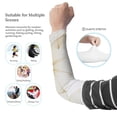 thumbnail image 3 of Abstract Flowers Cooling Arm Sleeves For Men & Women Sunscreen Arm Cover For Gardening Outdoors, 3 of 5
