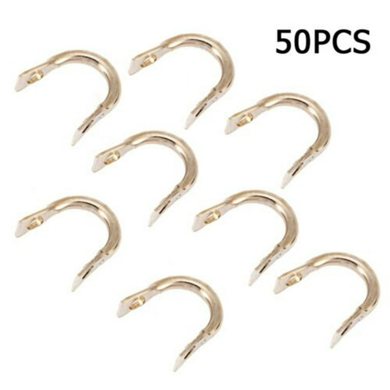 50 Pcs Fishing Spinner Clevis Spoon Easy Spin Spinnerbait DIY Making Tackle  Tools 