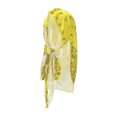 thumbnail image 1 of Gorra de ciclismo Unique Bargains, absorción de sudor y humedad, transpirable, protección del cuello, forro de casco de tela de seda imitación, amarilla, 24x97cm, 1 Pcs, 1 of 6