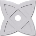 thumbnail image 1 of Ekena Millwork CMP30CM-05000 30 Po OD x 5 Po ID Carré Cosmo Architecture Grade Médaillon de Plafond Contemporain PVC, 1 of 1
