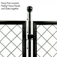 thumbnail image 5 of Yardlink Diamon Mesh Steel Deck & Fence Gates, 34 in x 24 in, steel, 5 of 5