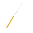thumbnail image 2 of Billuyoard Aguja de tracción de bucle de cuentas, herramienta profesional, enhebrador de extensión con mango de plástico, aguja de anillo de Artesanía Naranja, 2 of 6