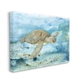 thumbnail image 4 of Stupell Industries Modern Sea Turtle Splash Animals & Insects Painting Gallery Wrapped Canvas Print Wall Art, 40 x 30, 4 of 8