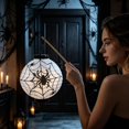 thumbnail image 4 of Cififendec Halloween Paper Lanterns, Light Up Hanging Themed Paper Lantern Props for Night Party Decor and Porch Hanging Ornament, 9.84"×7.87", 4 of 7