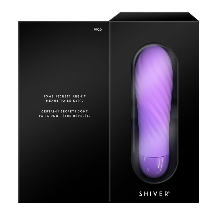 skyn pulse vibrating bullet SKYN Shiver Bullet Massager Vibrator, 7 Speeds, Purple