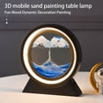 thumbnail image 2 of Billuyoard Lámpara de de arte de arena móvil regulable USB Craft 3D paisaje Natural que fluye lámpara de noche Hotel Oficina sala de estar Decoración del hogar Billuyoard HA067350-00, 2 of 6