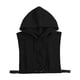 thumbnail image 2 of Cuello falso perfecl para mujer Sudadera con capucha Negro, 2 of 7