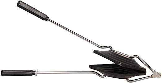 Whopper Non-Stick Grilled Sandwich Toaster with Handle, Stovetop Toasted Sandwich Maker Grill Pan For Adults - Black, 16 inch
