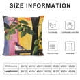 thumbnail image 5 of YINGXI Throw Pillow Covers Pillow Cases Vintage Cafe Decorative Cushion Cases for Sofa Couch Living Room 18x18in, 5 of 5