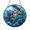 Acrylic 3.5 Inch, variant on Beautiful Blue Tang Fish Suncatcher Window Panel Hanging Present Glass