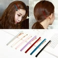 thumbnail image 3 of Alligator Hair Clips,Long and Thin Hair Clips Duckbill Hair Pins Alloy Hair Barrettes Solid Color Bobby Pin,7pcs, 3 of 5