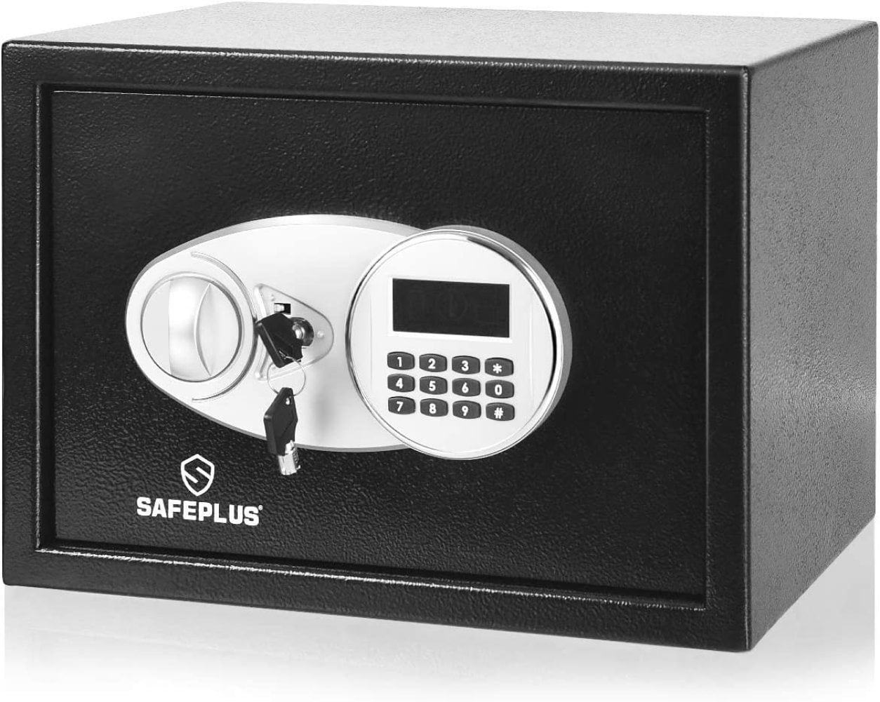 Safstar Security Safe Box w2 Keys 05Cubic Feet 2Layer Steel Safe w
