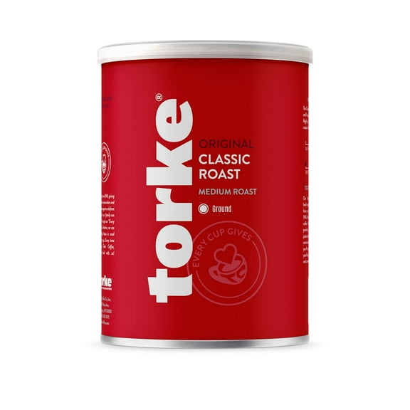 Torke Classic Ground Coffee, 26 oz – Premium Roast   FREE Chocolate Cookie 2-Pack (Grandma's Cookies) | A Perfectly Paired Coffee Experience – Bundled by SUPERDEALS