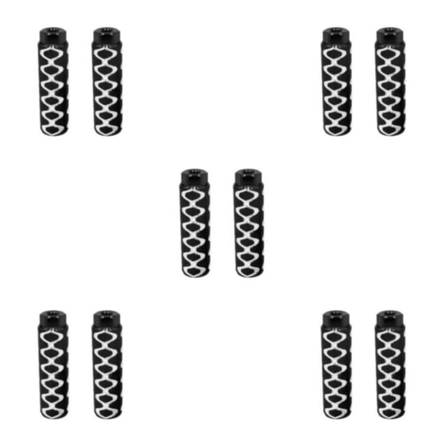 relayinert 2pack/lot Easy To Install And Wide Compatibility Pedals For Bikes Of All Brands black 5Set