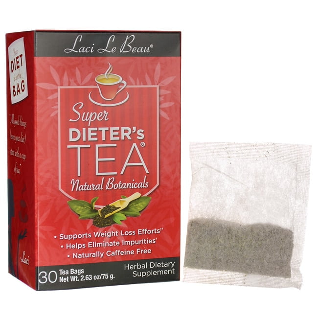 Laci Le Beau Teas Super Dieter's Tea Natural Botanicals 30 Bag(S)