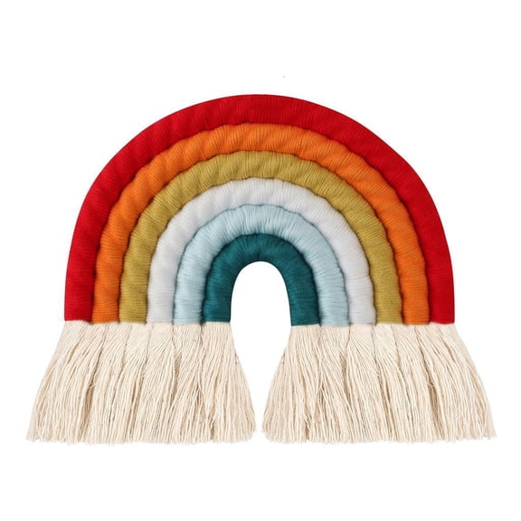 Yihuala Rainbow Wall Hanging Weaving Ornament Nordic home decor for Simple Room Wall Hanging