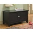 thumbnail image 2 of Shaker Cottage Tray Shelf Coat Hook with Cabinet Bench Set, Charcoal Gray, 2 of 5