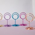 thumbnail image 2 of LCXmlly Elegant Table Number Display Holder Table Number Holders Set 20Pcs Heart Round Shape Stand Name Menu Clips for Weddings, 2 of 8