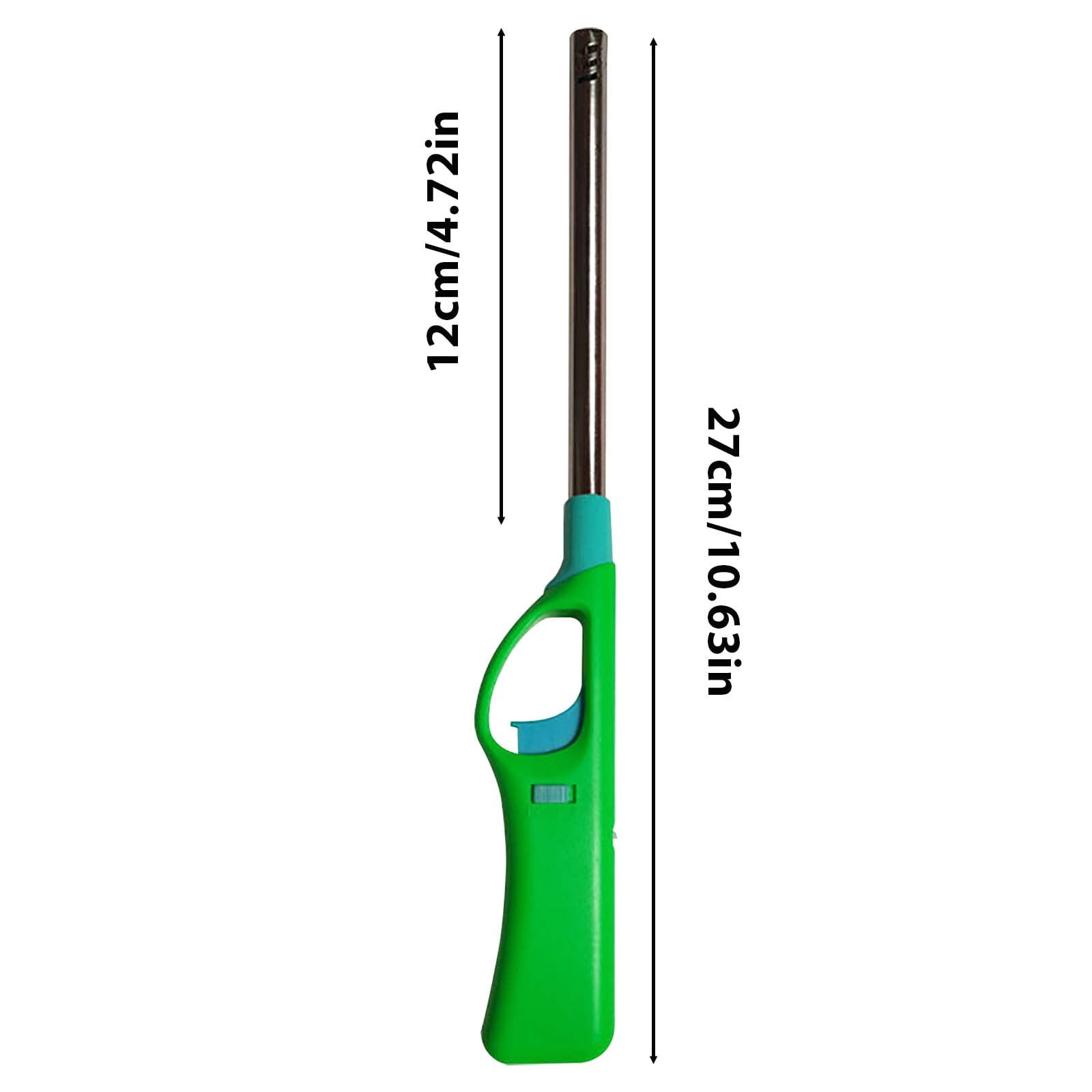 HWRETIE Windproof Gas Stove Igniter – USB Rechargeable Long Handle Electronic Gas Stove Lighter for Kitchen Outdoor BBQs and Camping Windproof and Safe