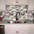 thumbnail image 4 of LELINTA 6 Pack Self-adhesive Mosaic Kitchen Backsplash Tile, Peel and Stick Back Splash Tile for Kitchen and Bathroom, 4 of 5