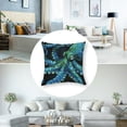 thumbnail image 5 of PIKWEEK  Octopus Throw Pillow Covers  Set of 2, 3D Octopus Pillow Covers, Ocean Animal Decorative Pillow Covers for Home Bed Sofa Couch, Sealife Ocean Life Cushion Cases, Black Green White, 5 of 7