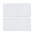 thumbnail image 1 of BRIGHTFUFU 10pcs Toallas de saliva de algodón con pañuelo de doble capa Toalla desmaquillante de pañuelo suave (banda lateral azul), 1 of 7