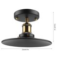 thumbnail image 3 of Lámpara colgante de techo Vintage E27, luz colgante, iluminación de pasillo, decoración corta, 3 of 8