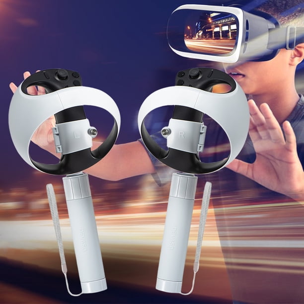 Mango de juego VR Mango doble Mango de juego VR Empuñaduras de extensión para juegos PS VR2 JShteea El nuevo