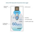 thumbnail image 4 of USB Temperature Data Logger 60 Days Waterproof PDF Cold Chain Temperature Recorder 10000, 4 of 5