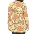 thumbnail image 3 of White Mark Women's Vibrant Boho Swing Top, 3 of 6