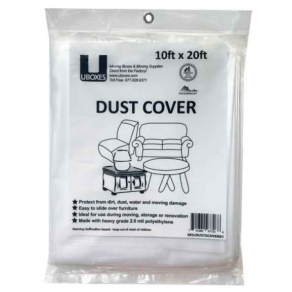 UBMOVE Dust Furniture Cover protect your furniture 10' x 20' Moving Bag
