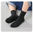 thumbnail image 5 of HAWEE Children's Crew Socks 15 Pairs Casual Athletic Socks Boys Girls Comfortable Breathable Elastic Socks for Kids 3-15 Years, 5 of 8