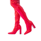 thumbnail image 2 of Botas Largas Charol para Mujer Hanna MX  Bulgari Red, 2 of 4