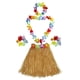 thumbnail image 2 of Falda de Grass con Flores Fortuning's JDS 40cm set Diadema Pulseras Collar Hula, 2 of 2