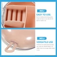 thumbnail image 4 of BESTYASH Estuche Portátil Rosa Para Joyería Con Delicado Para Guardar Anillos Y Collares, 4 of 8