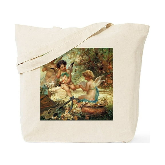 CafePress - Victorian Angels By Zatzka Tote Bag - Unisex Canvas Tote Bag, Beige, 1-Piece