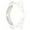 White, variant on Smart Watch Silicone Protective Frame Case Cover Shell For Fossil Gen 6 Accessories