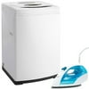 Danby 1.7 Cu.Ft. Capacity Portable Top Load Washer w/ Your Choice of Iron or Garment Steamer