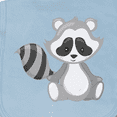 thumbnail image 3 of Inktastic Cute Woodland Animal Raccoon Baby Burp Cloth, 3 of 3