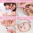 thumbnail image 4 of 8pcs Baby Grooming Kit, Newborn Baby Care Accessories With Zipper Box, Baby Hair Nail Thermometer Care Set, Baby Healthcare Set For Newborn Infant, To, 4 of 5