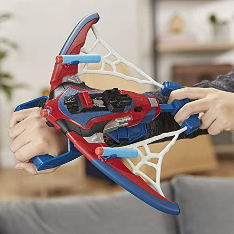 Spider-Man Web Shots Spiderbolt NERF Powered Blaster Toy 