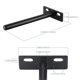 thumbnail image 4 of pc Floating Shelf Bracket, Invisible Shelf Bracket in Metal, Heavy Duty Hidden Shelf Bracket, Invisible Shelf Bracket in Wood, 4 of 5